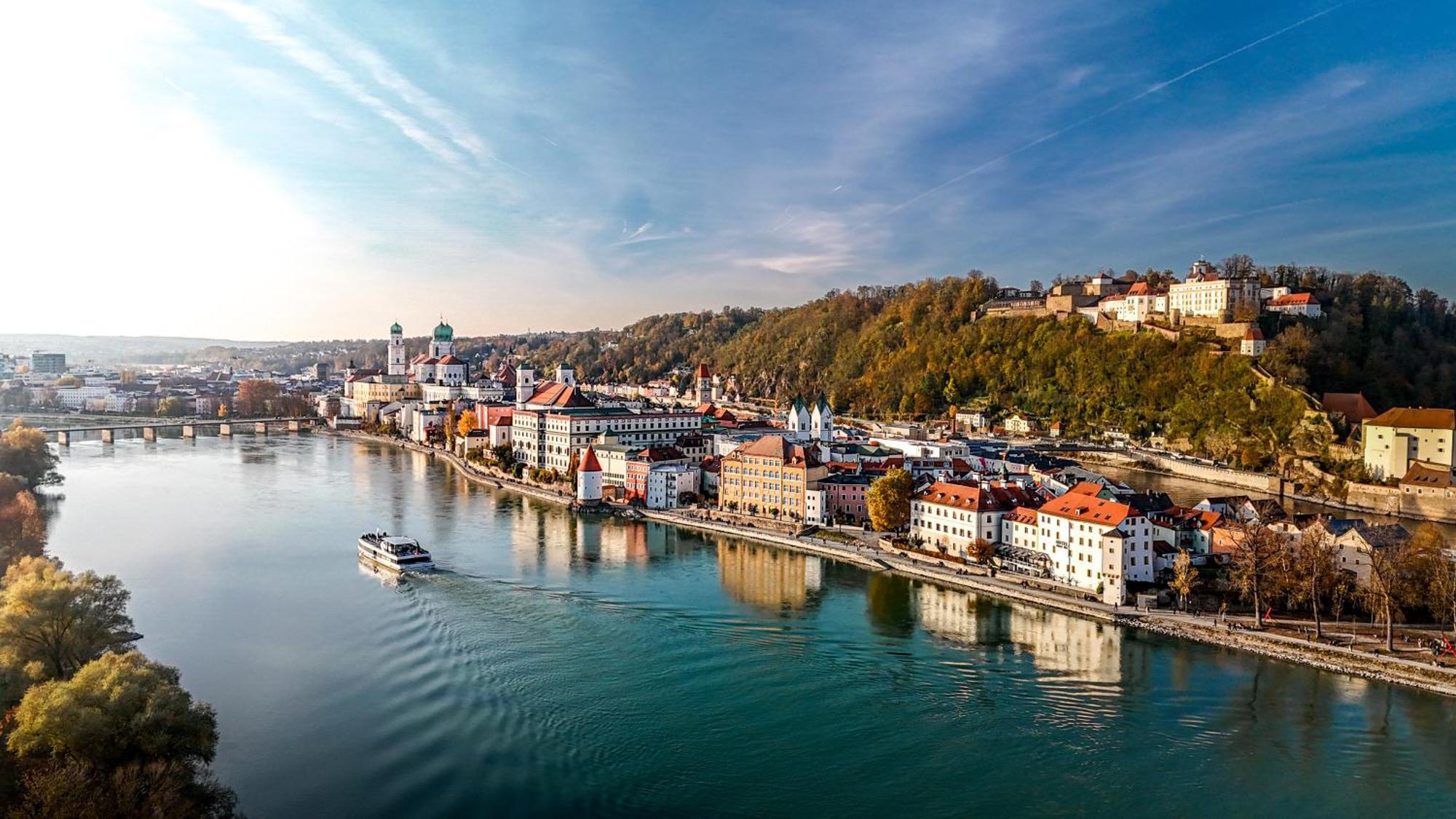 Apartment Passau B - Stilvoll, Modern & Cozy Im Zentrum Von Пасау Екстериор снимка